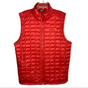 The North Face Red Down Vest